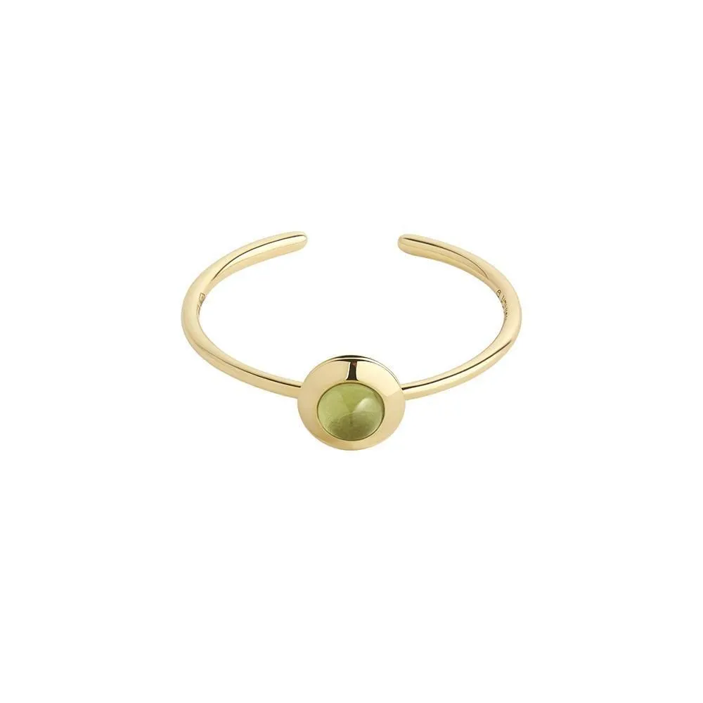 Gems of Cosmo 18K Gold Ring w. Olivine