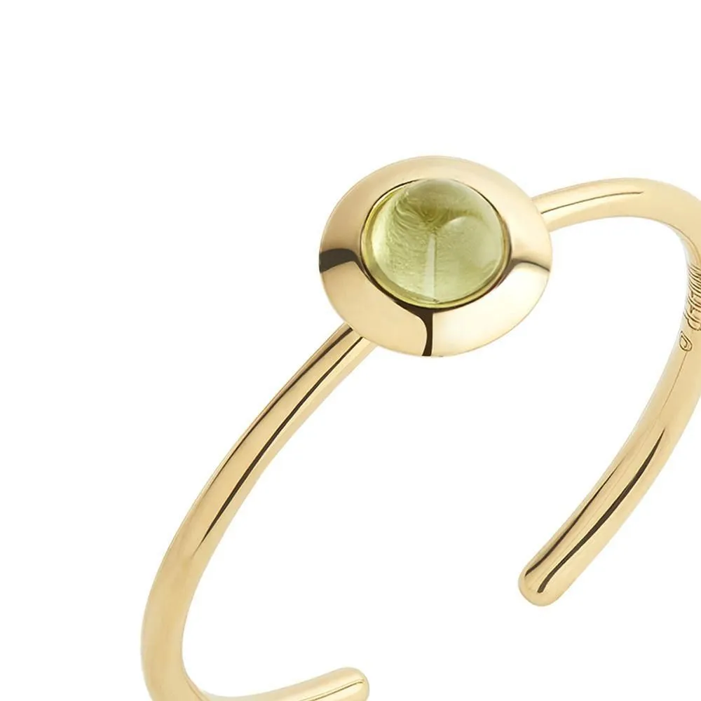 Gems of Cosmo 18K Gold Ring w. Olivine