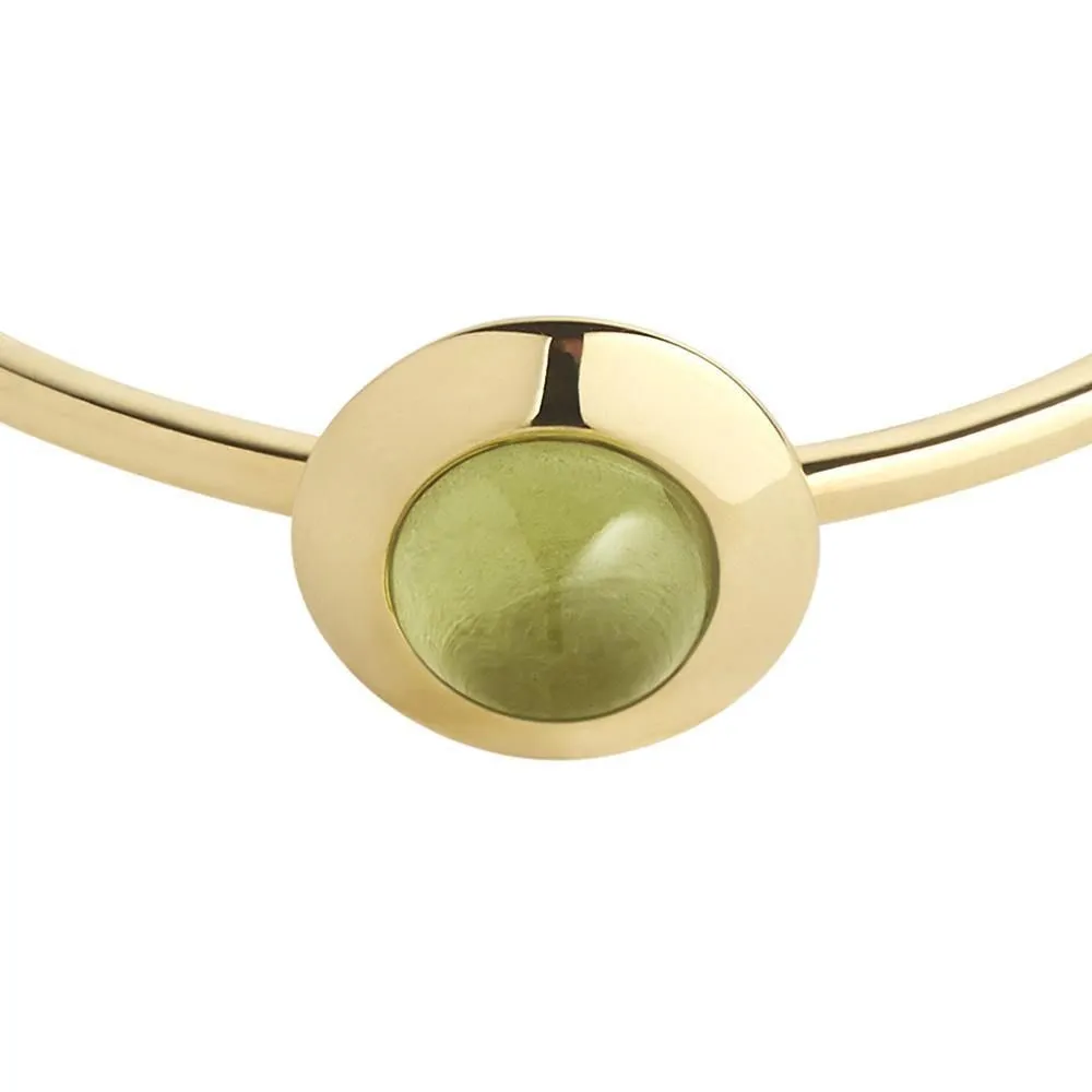 Gems of Cosmo 18K Gold Ring w. Olivine