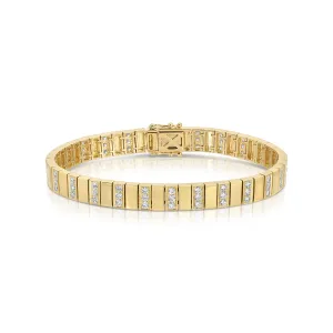 GOLD AND DIAMOND AVERY BRACELET Anita Ko