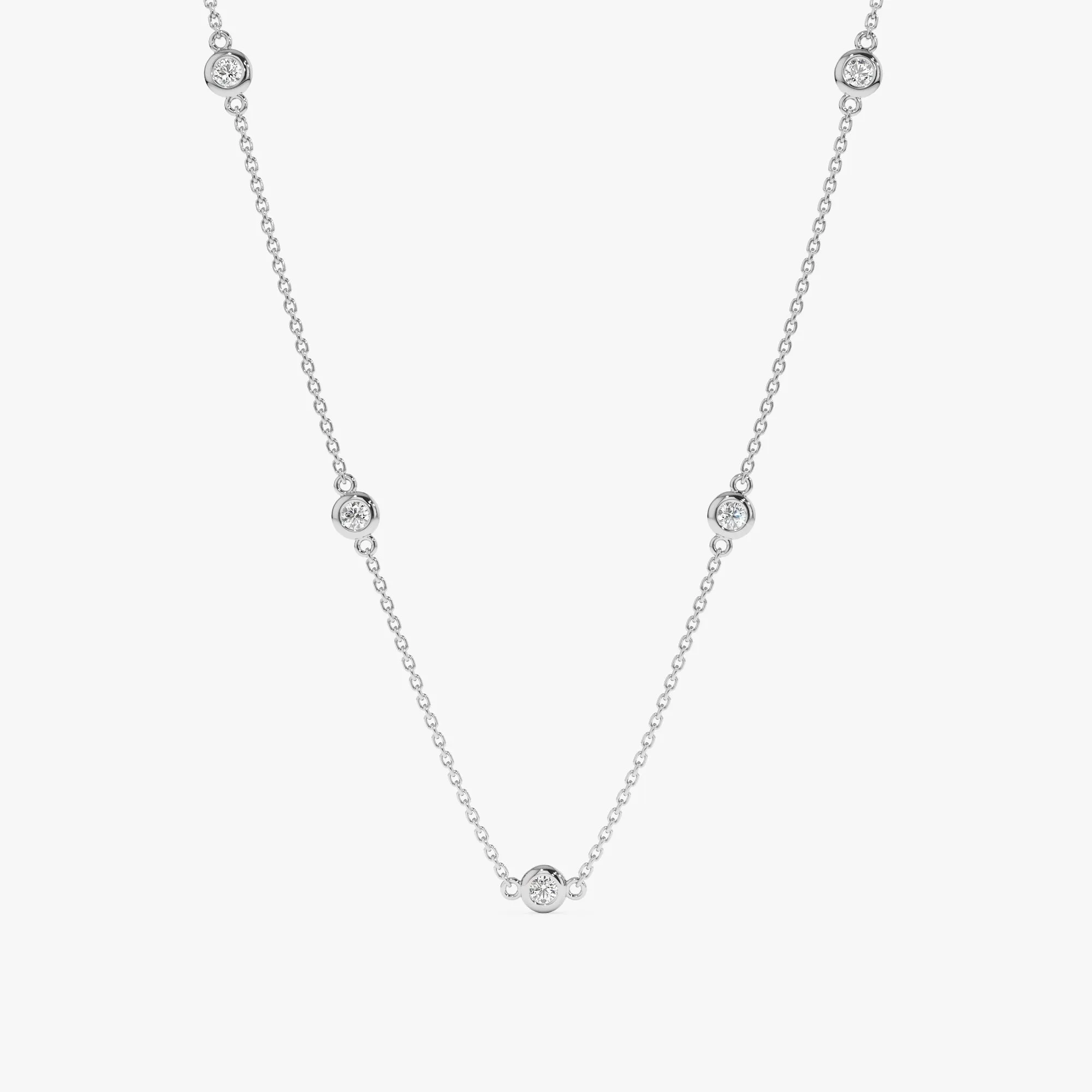 Gold Diamond By The Yard Necklace, Tanya SARAHELISE