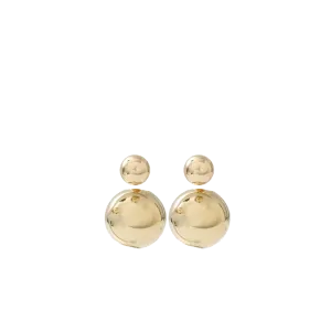 Gold Pearl Earrings