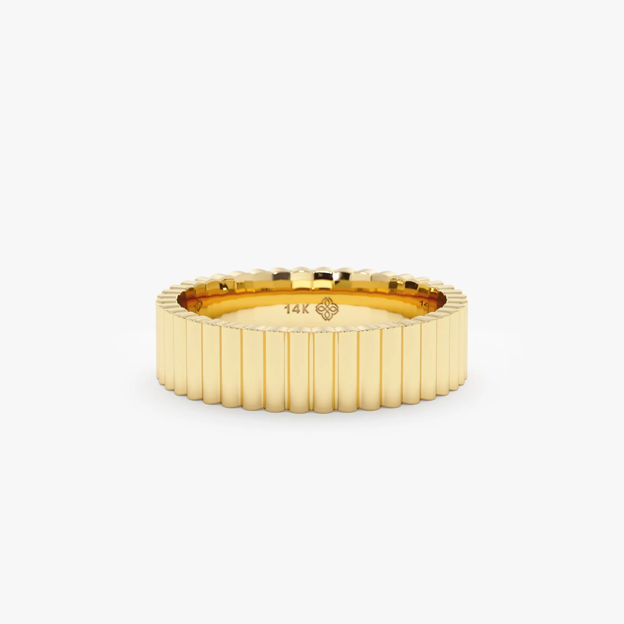 Gold Ribbed Band, Scottie SARAHELISE
