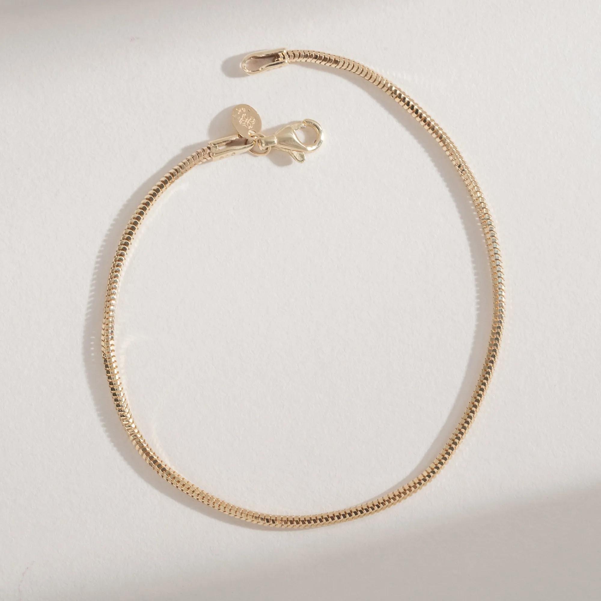 Gold Snake Chain Bracelet, Noa SARAHELISE