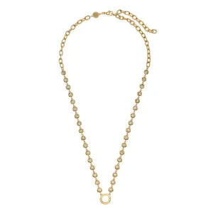 Goldbug Collection Bezel Charm Necklace Croghans