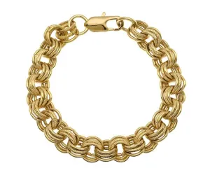 Goldbug Collection Double Twisted Link Bracelet