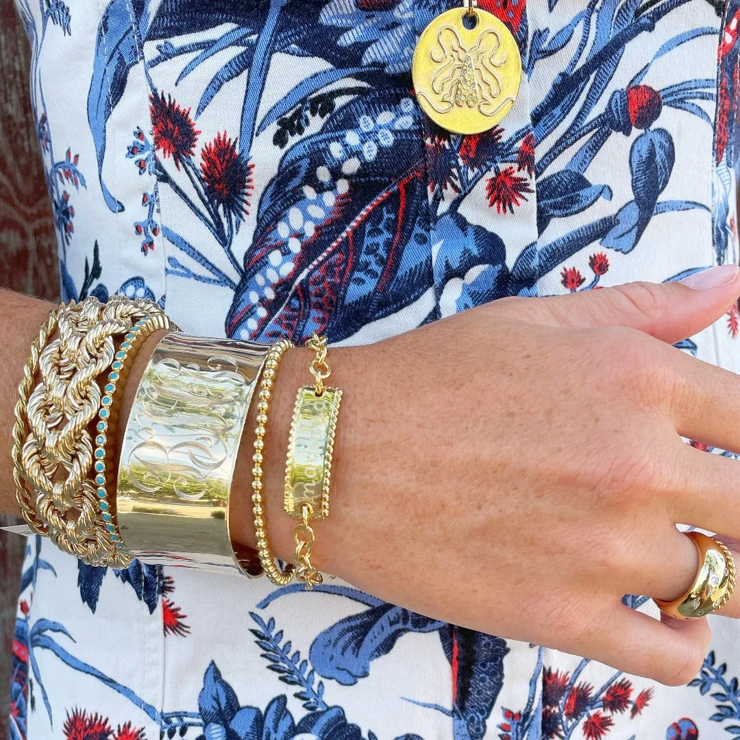 Goldbug Collection Lowcountry Caviar Cuff