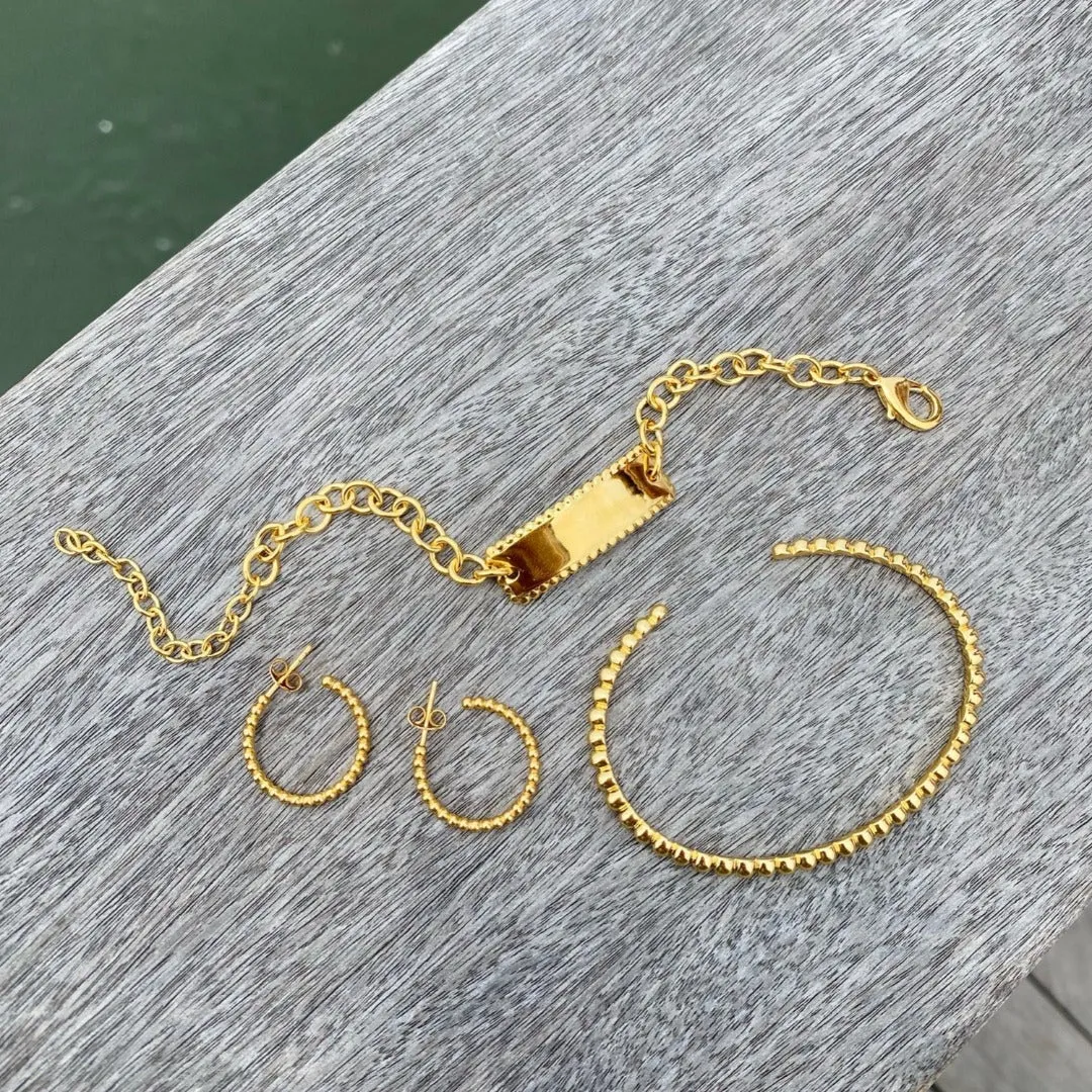 Goldbug Collection Lowcountry Caviar Cuff