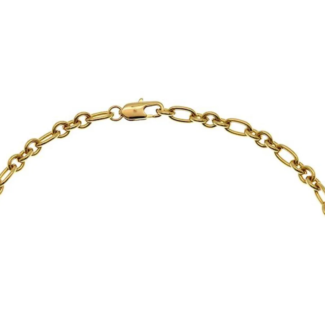 Goldbug Collection Oval & Round Heavy Chain Necklace Croghans
