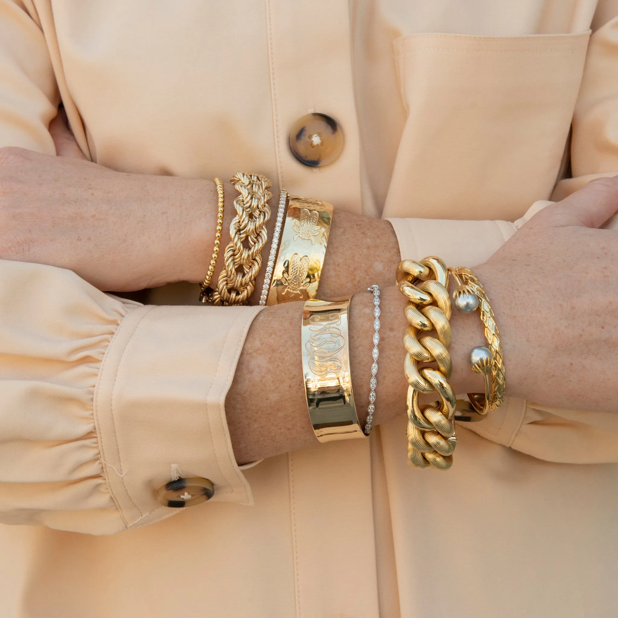 Goldbug Collection Palmetto Cuff