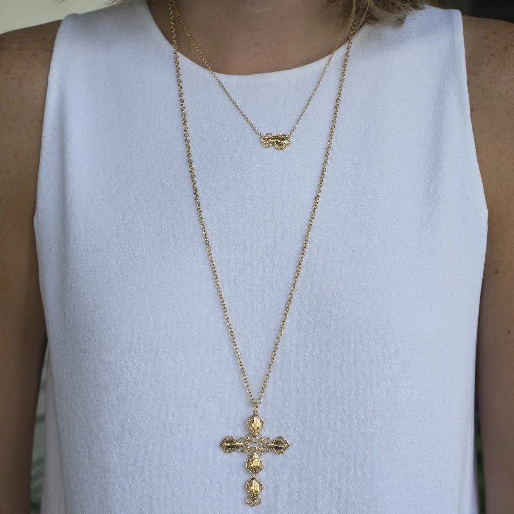 Goldbug Collection Single Bug Necklace Croghans