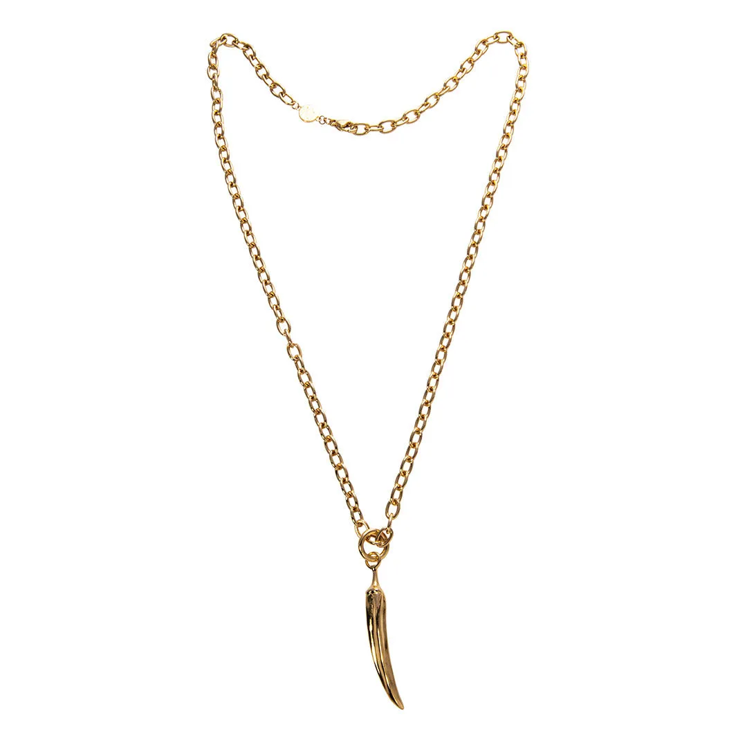 Goldbug Collection Thick Cable Chain Necklace Croghans