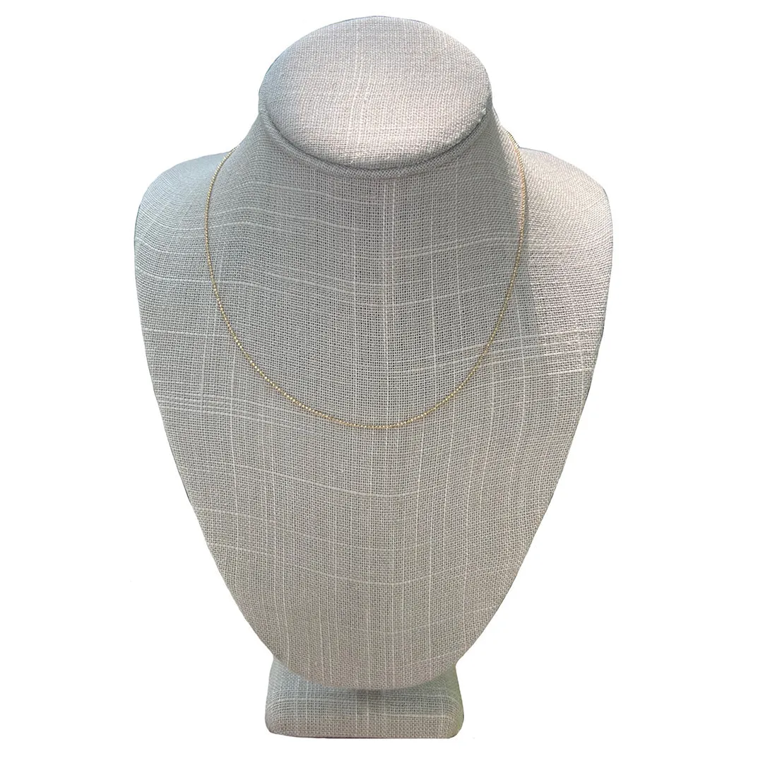 Goldbug Collection Tiny Bead Chain Necklace Croghans