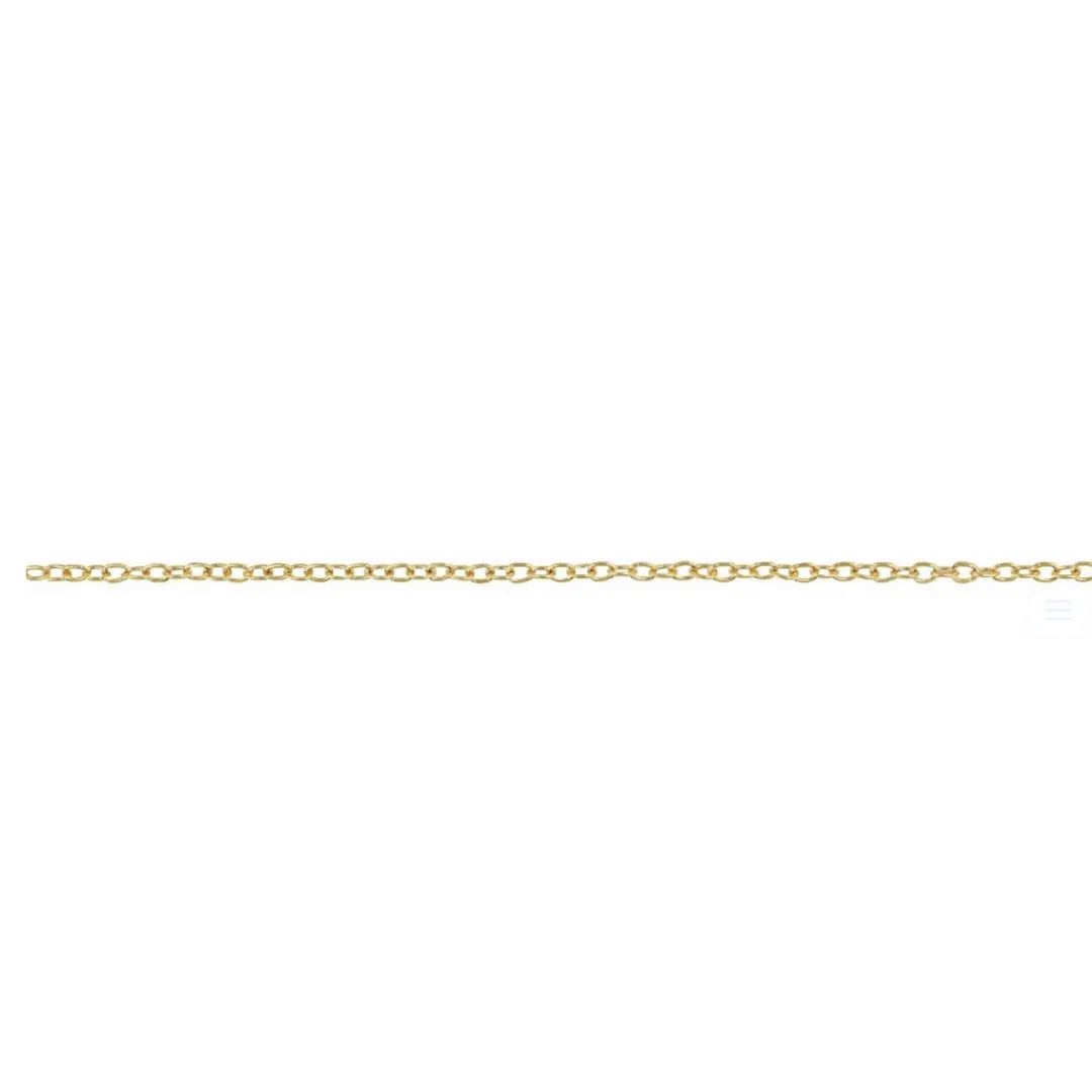 Goldbug Collection Tiny Cable Chain Necklace Croghans