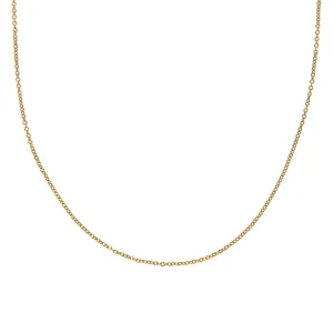 Goldbug Collection Tiny Cable Chain Necklace Croghans