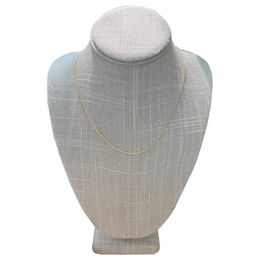 Goldbug Collection Tiny Cable Chain Necklace Croghans