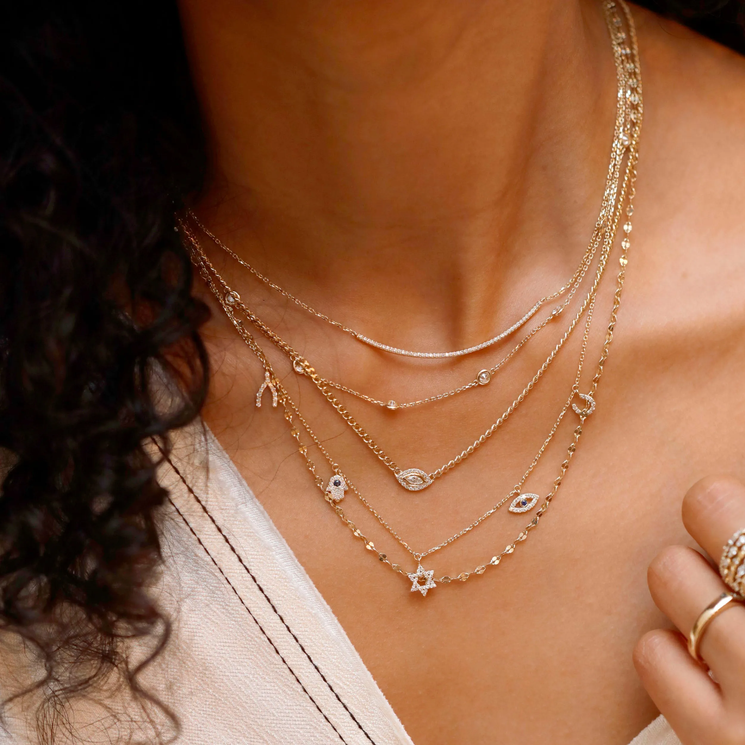 Good Luck Charms Necklace, Tessa SARAHELISE