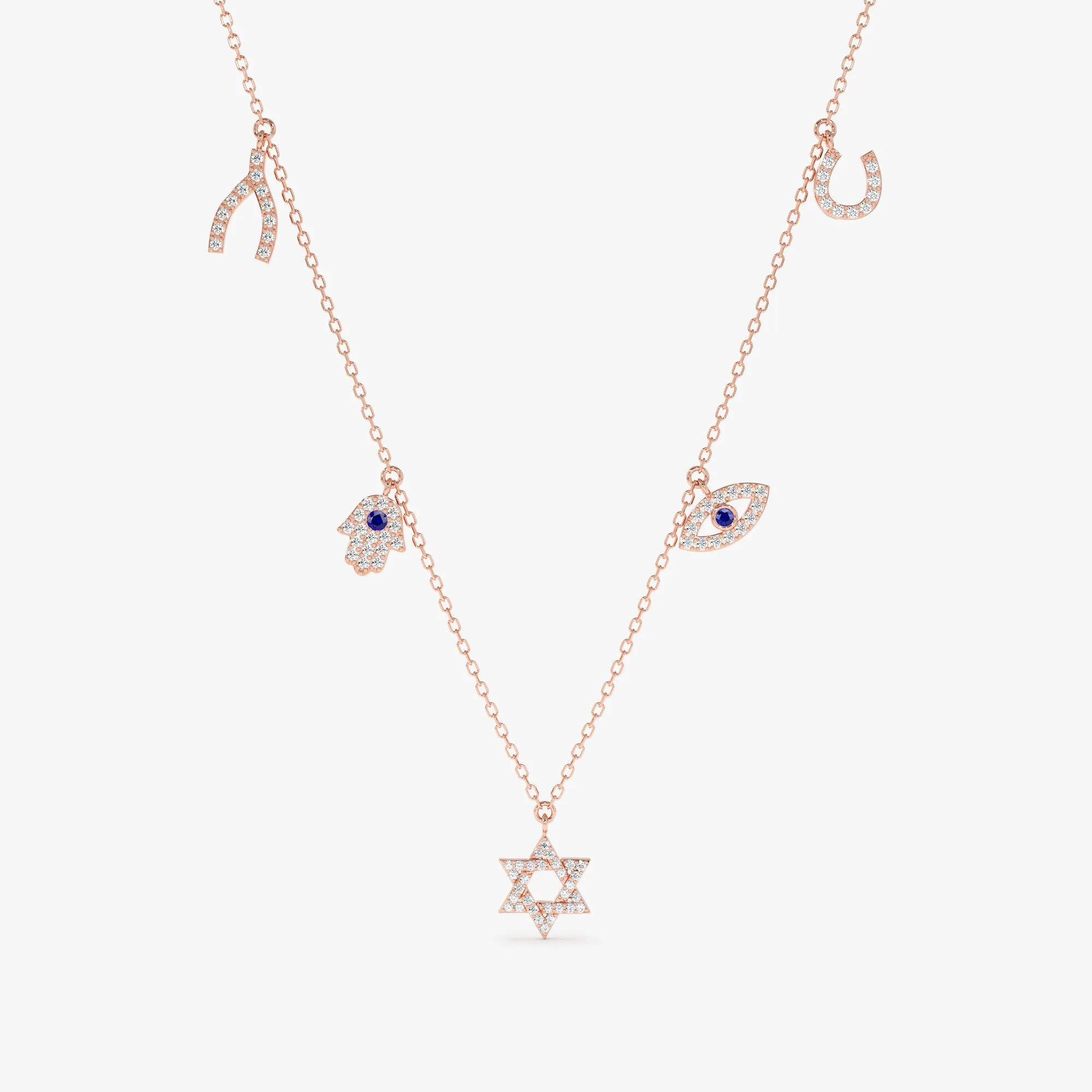 Good Luck Charms Necklace, Tessa SARAHELISE