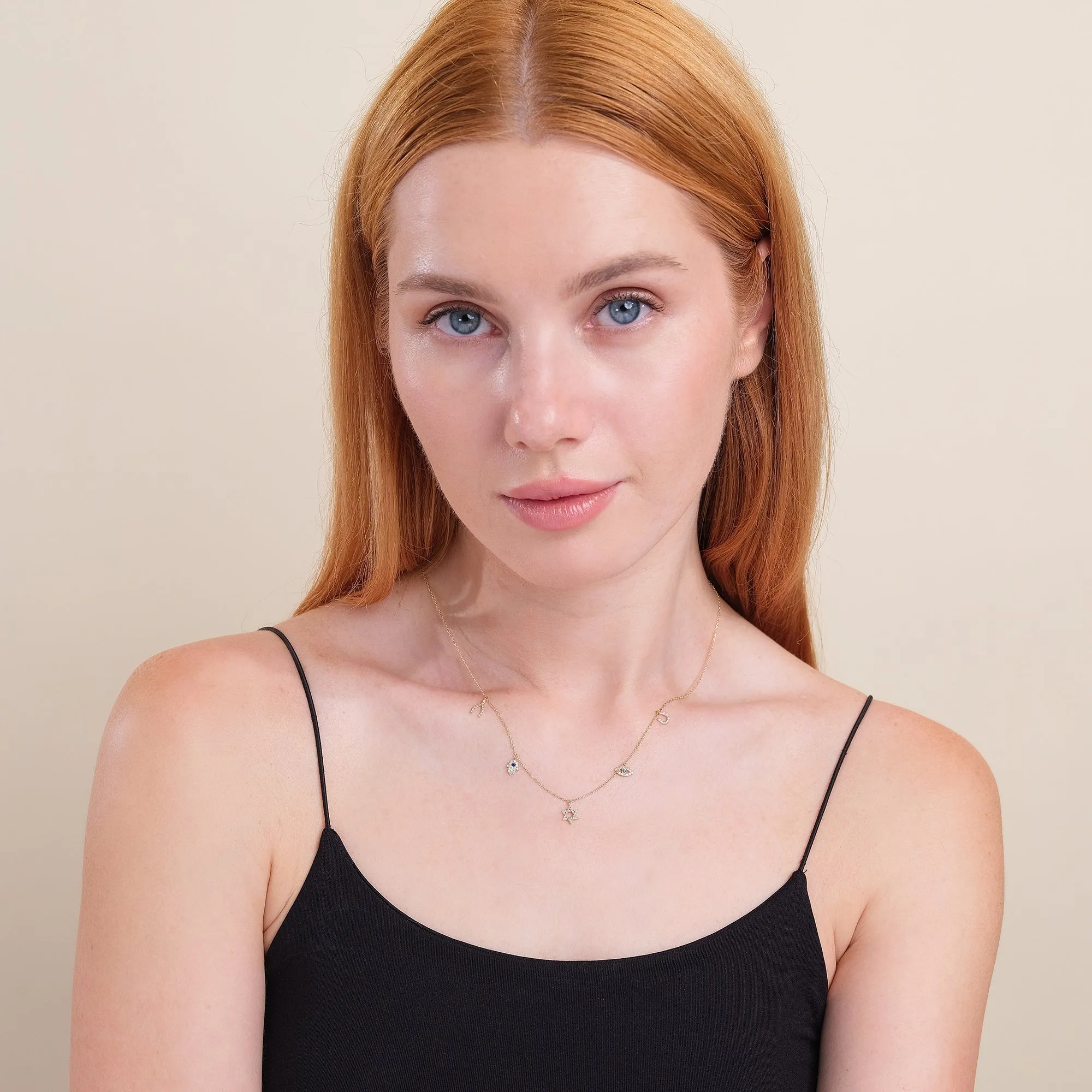 Good Luck Charms Necklace, Tessa SARAHELISE