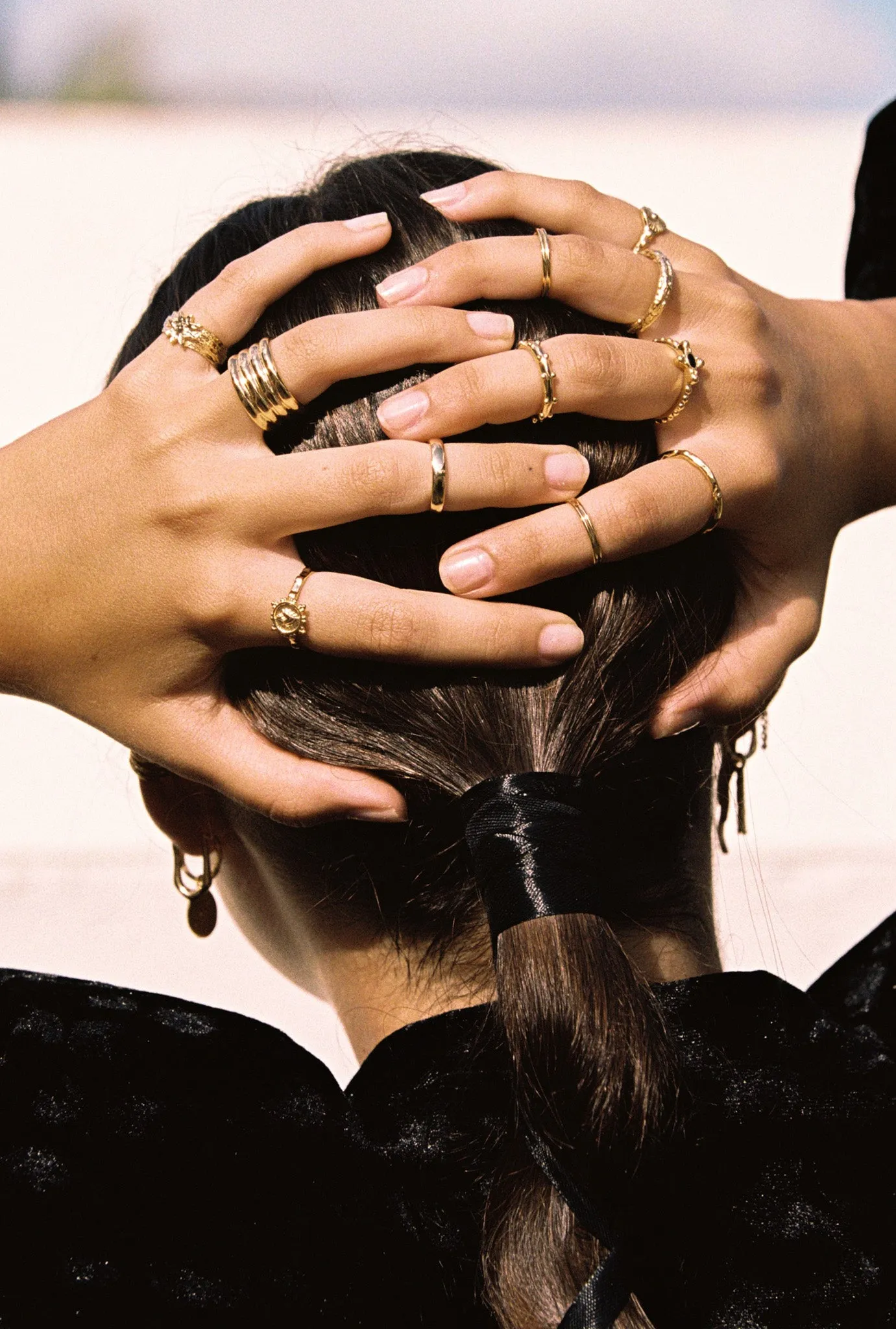 Gypsy stack ring gold plated Wildthings Collectables