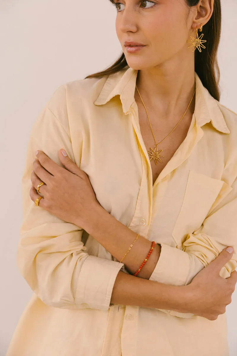 Heart Chain Bracelet Gold Plated Wildthings Collectables
