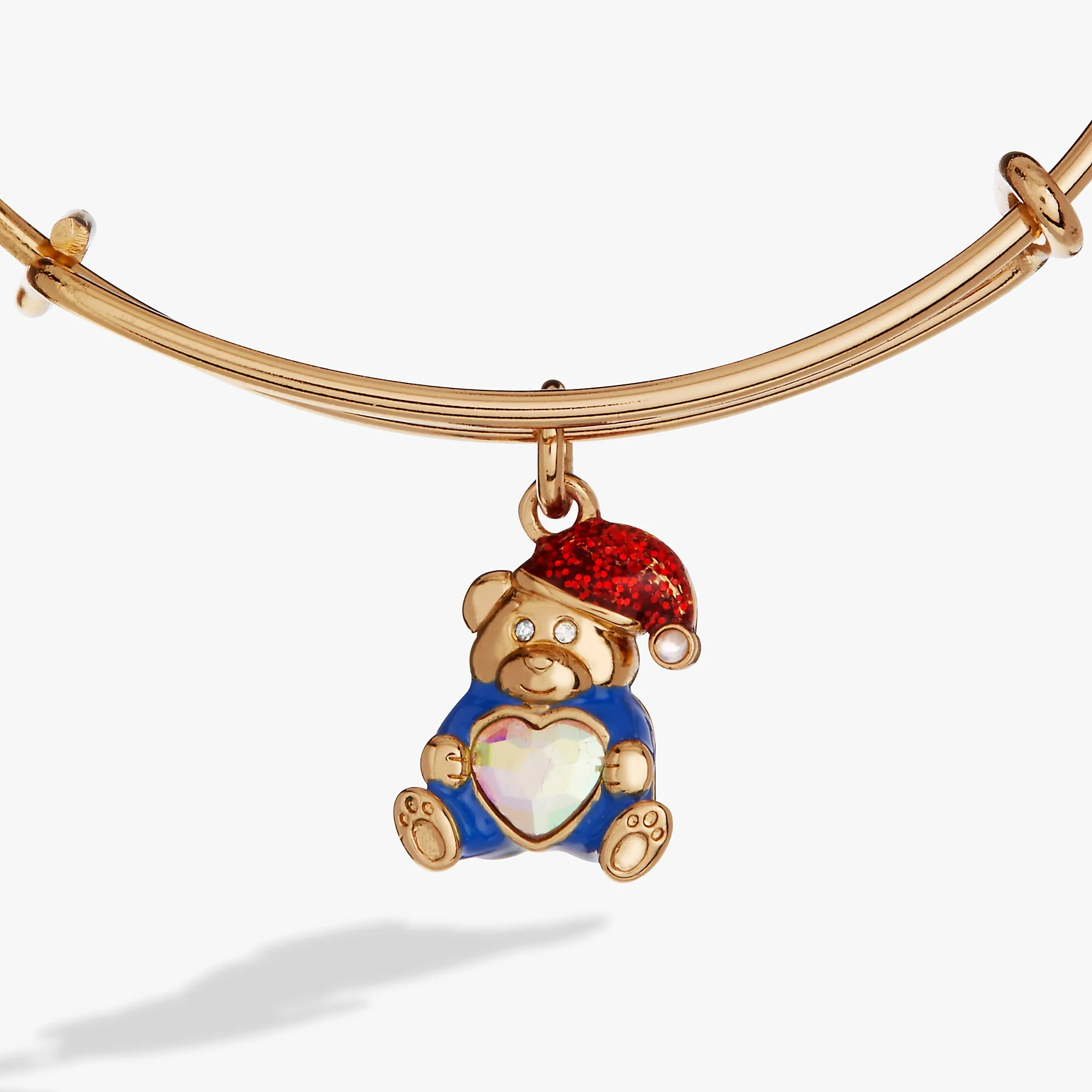 Holiday Bear Charm Bangle