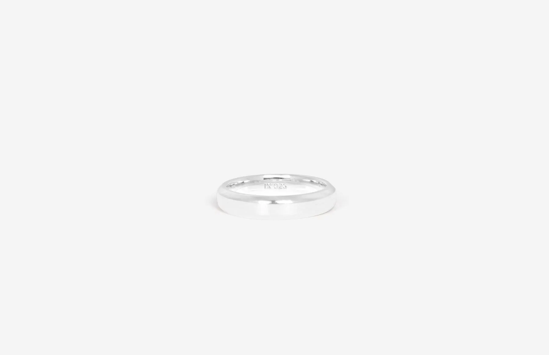 IX Evig Silver Ring w. Zirconia