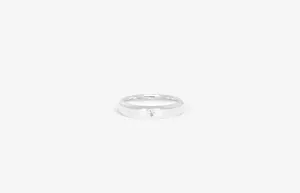 IX Evig Silver Ring w. Zirconia