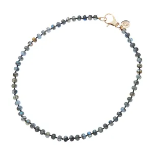 Jane Win Labradorite Beaded Necklace Croghans