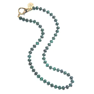 Jane Win Malachite Beaded Necklace Croghans
