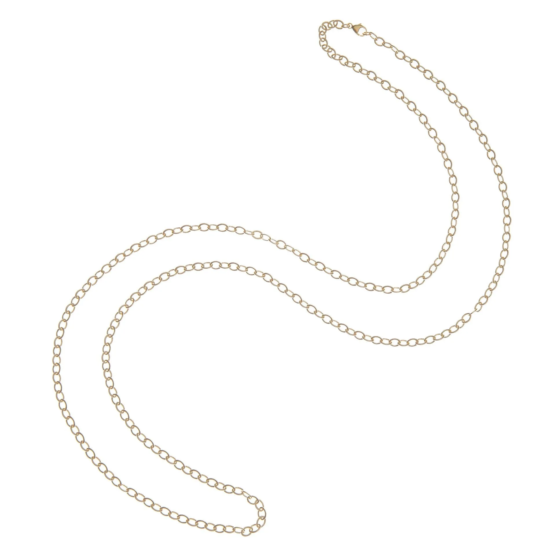 Jane Win Mini Twist Link Chain Necklace Croghans