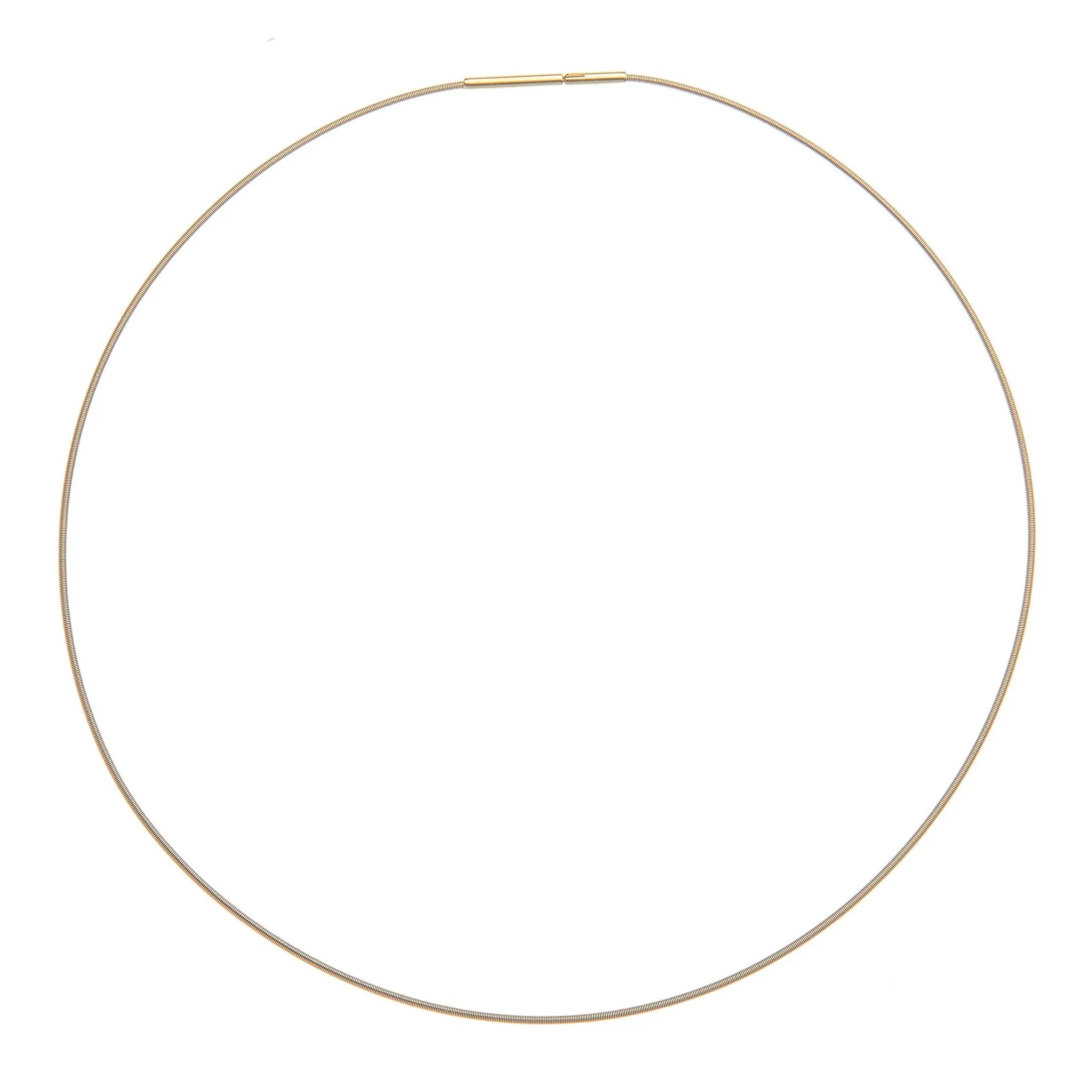 Jane Win Omega Wire Chain Necklace Croghans