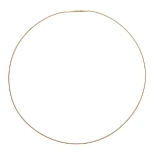 Jane Win Omega Wire Chain Necklace Croghans