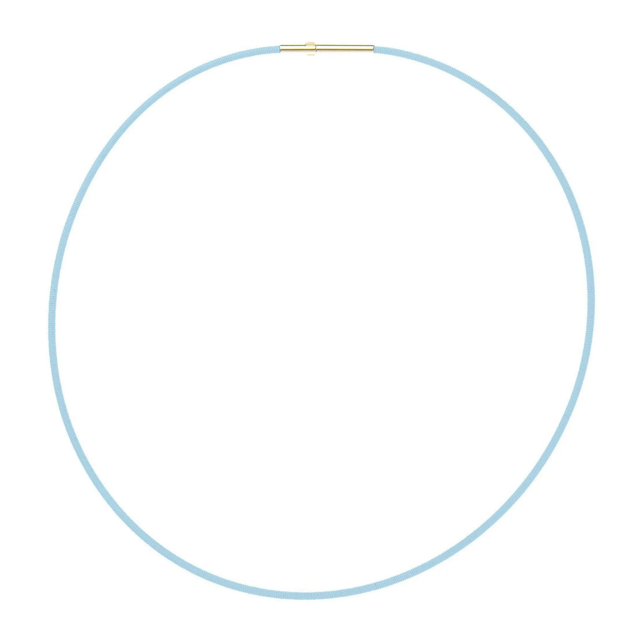Jane Win Powder Coated Omega Wire Chain Necklace Croghans
