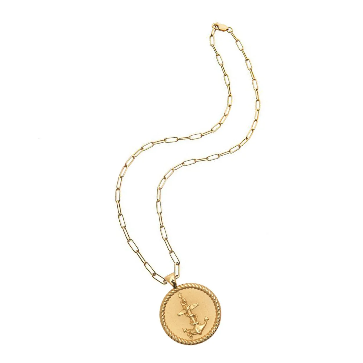 Jane Win STRONG Original Coin Pendant Necklace Croghans