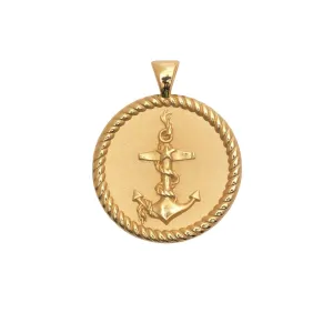 Jane Win STRONG Original Coin Pendant Necklace Croghans