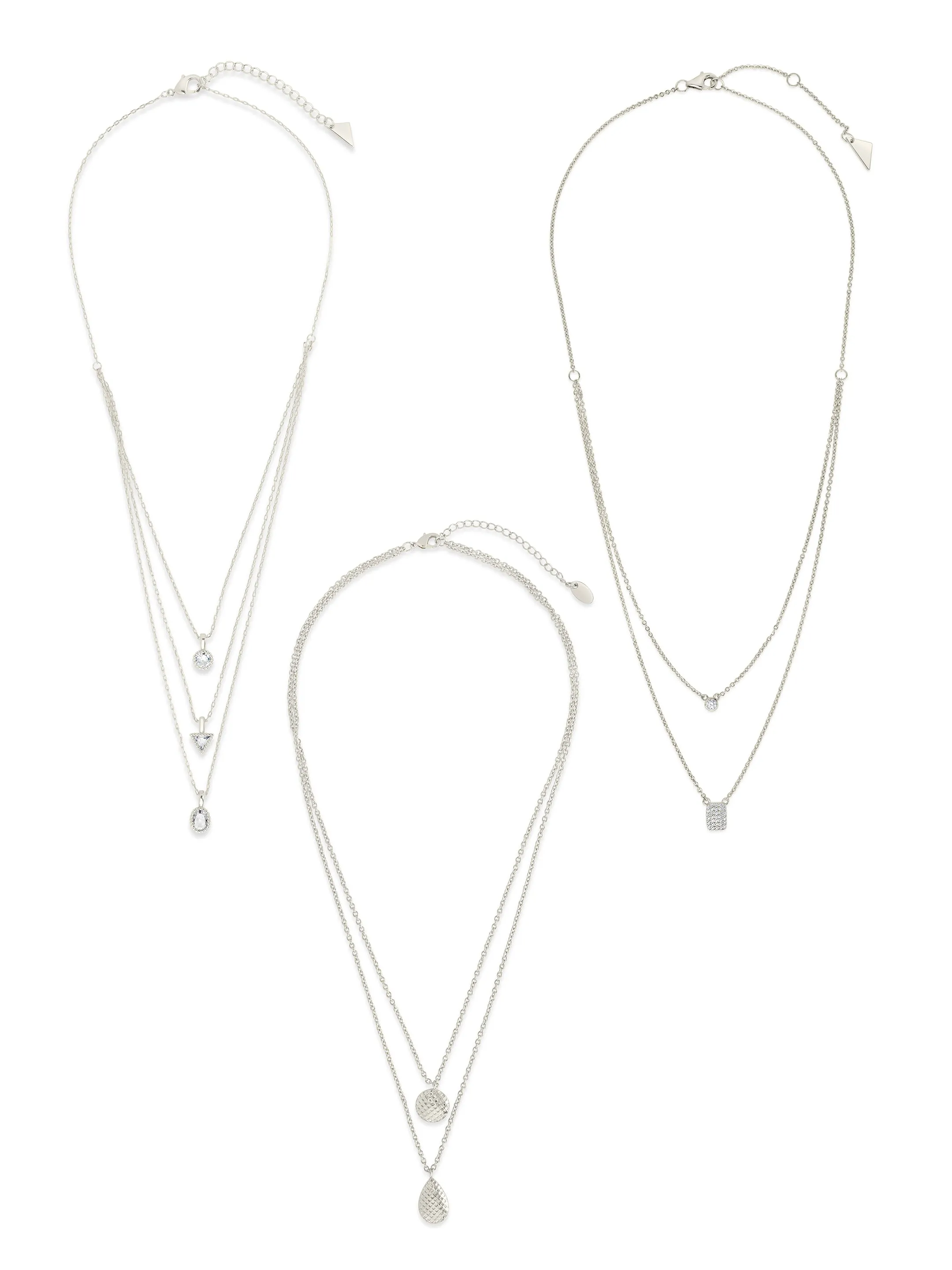 Jewelry Case & Layering Necklace Bundle