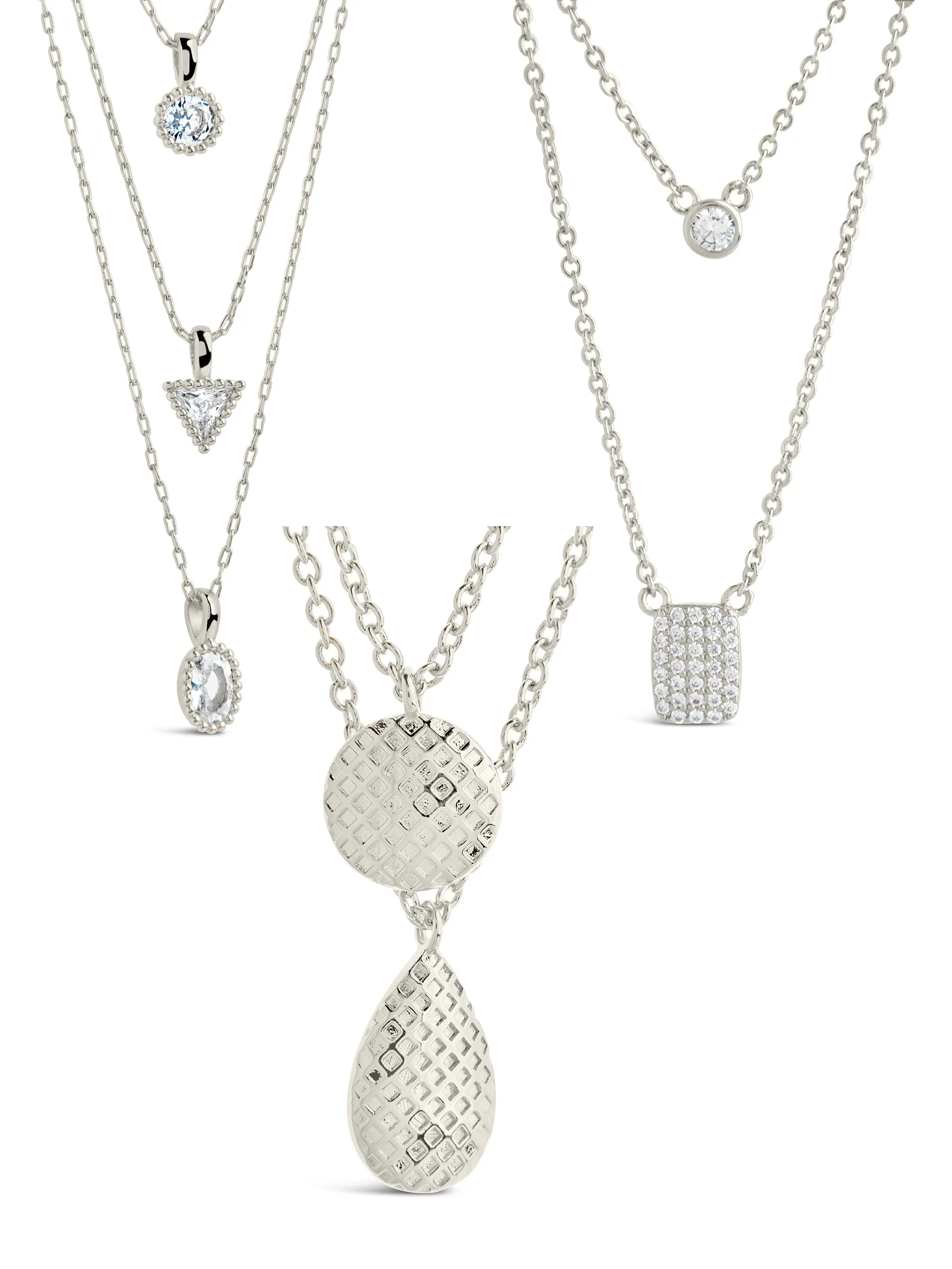 Jewelry Case & Layering Necklace Bundle