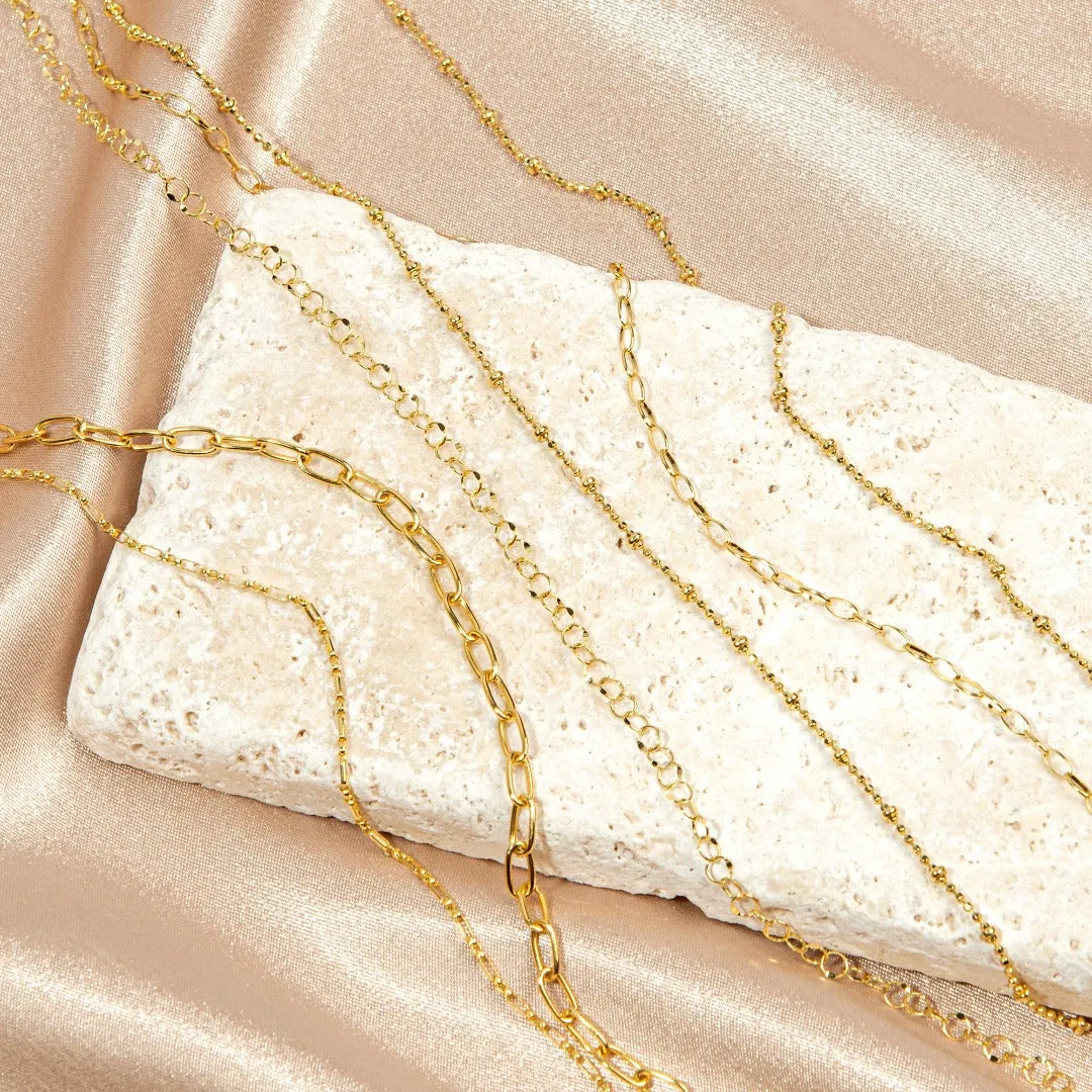 Jude Frances Lisse Small Looped Chain Necklace Croghans