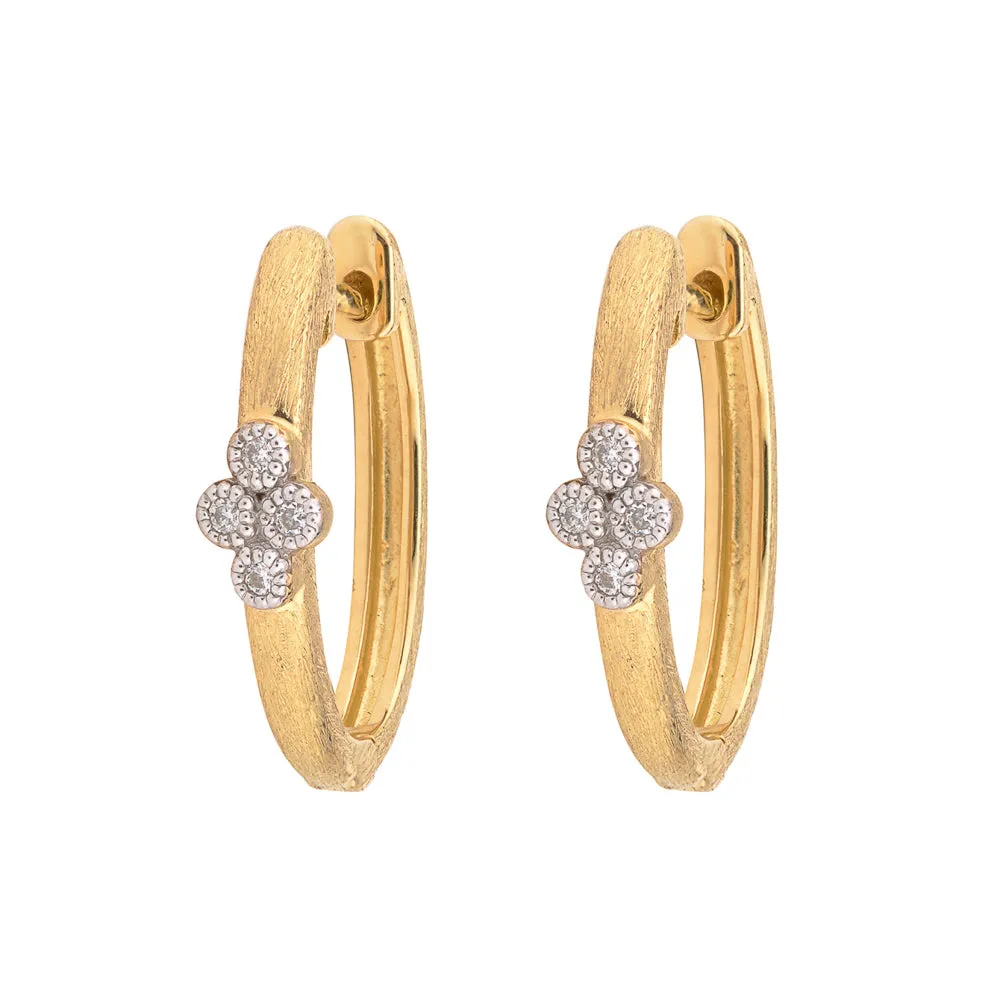 Jude Frances Provence Oval Hoop Earrings Croghans