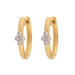 Jude Frances Provence Oval Hoop Earrings Croghans