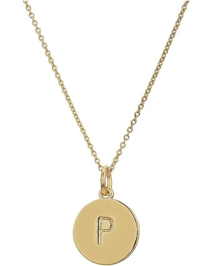 Kate Spade New York Pendants Gold-Tone Alphabet "P" Necklace Fashion 18" VSQ144