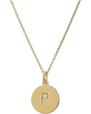 Kate Spade New York Pendants Gold-Tone Alphabet "P" Necklace Fashion 18" VSQ144