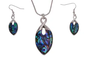 Kiwiana Paua Necklace Set - NC2919