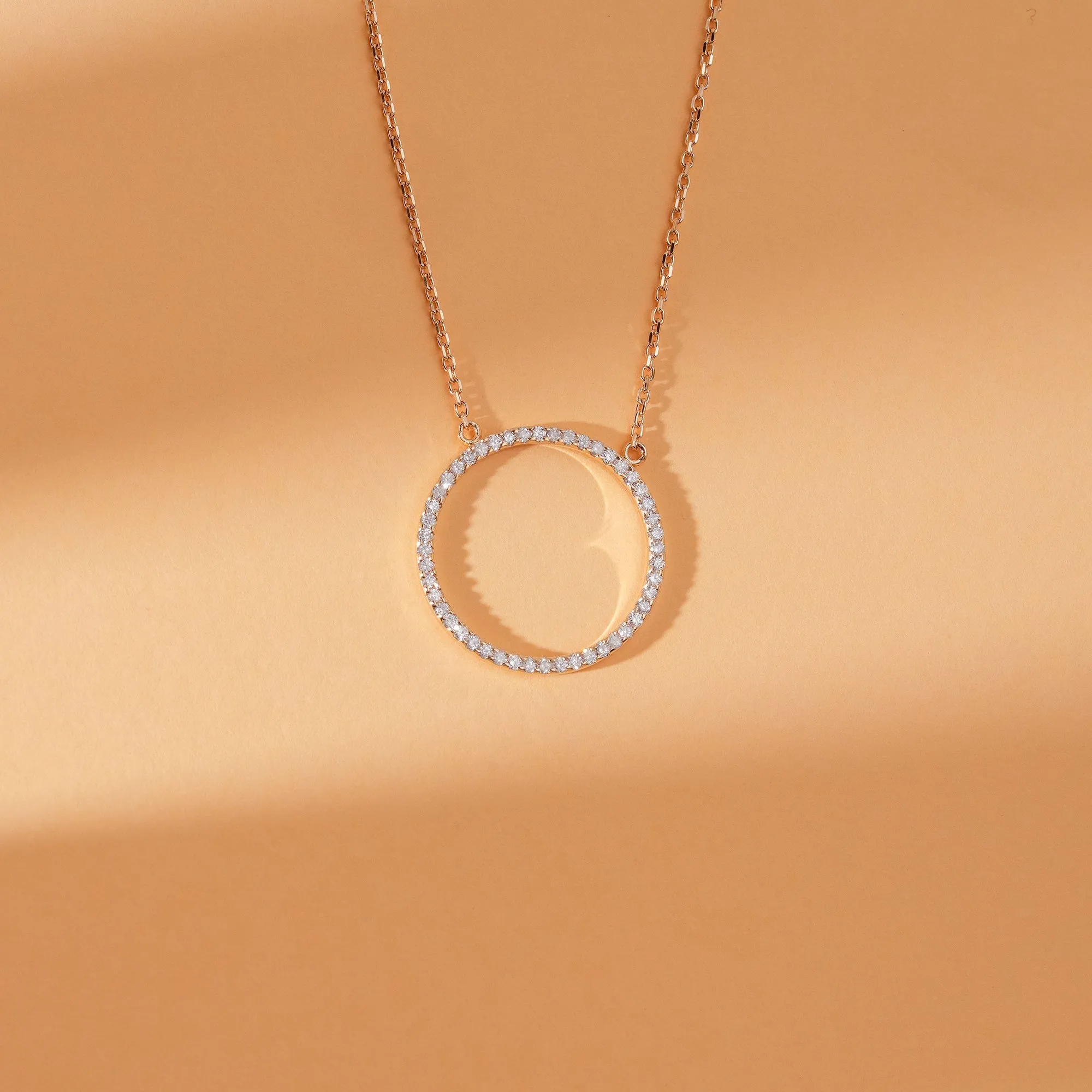 Large Circle Of Life Diamond Necklace, Lola SARAHELISE