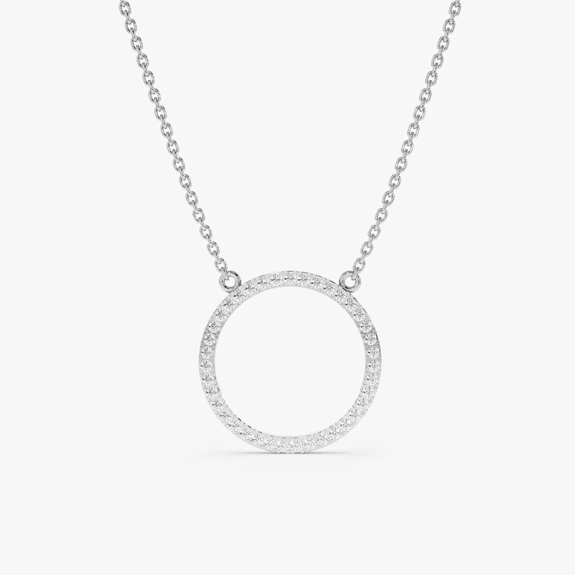 Large Circle Of Life Diamond Necklace, Lola SARAHELISE