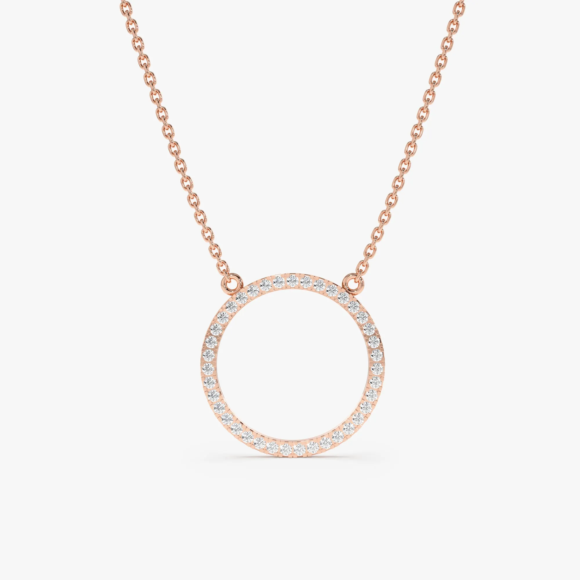 Large Circle Of Life Diamond Necklace, Lola SARAHELISE