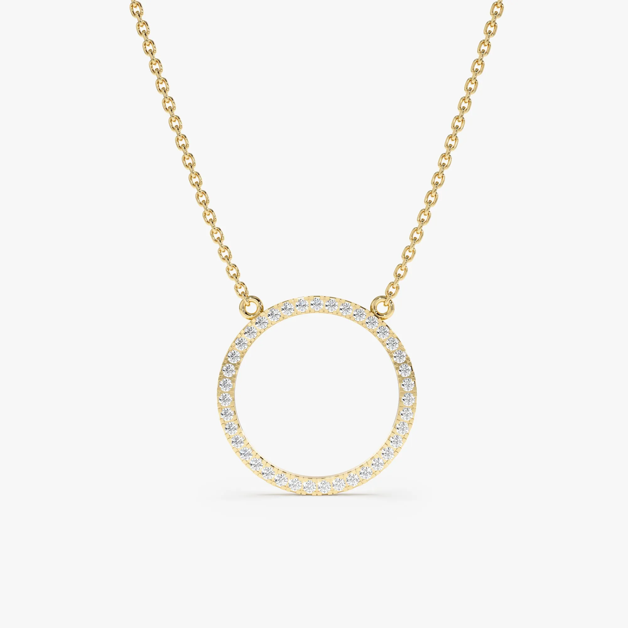 Large Circle Of Life Diamond Necklace, Lola SARAHELISE