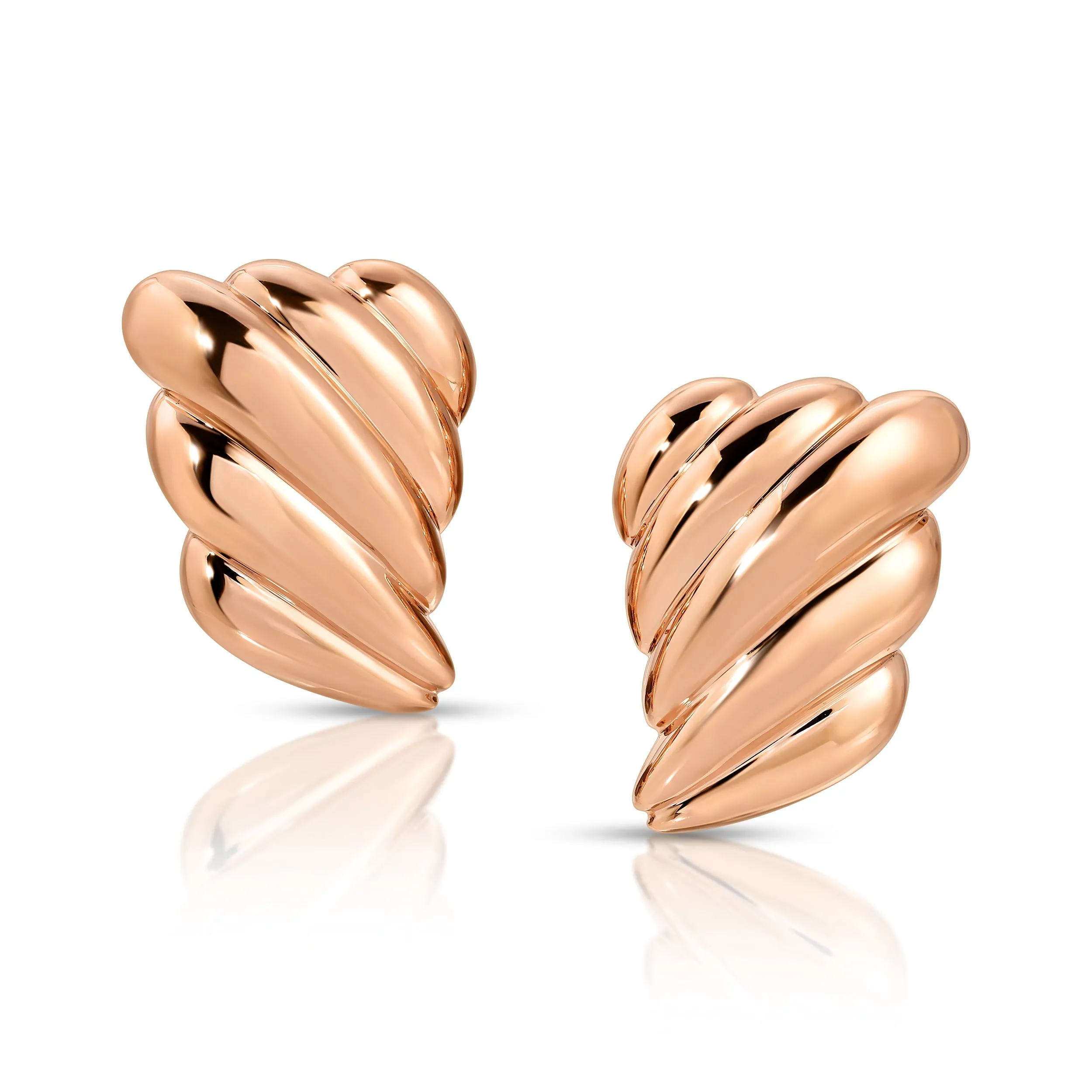 LARGE CROISSANT EARRINGS Anita Ko