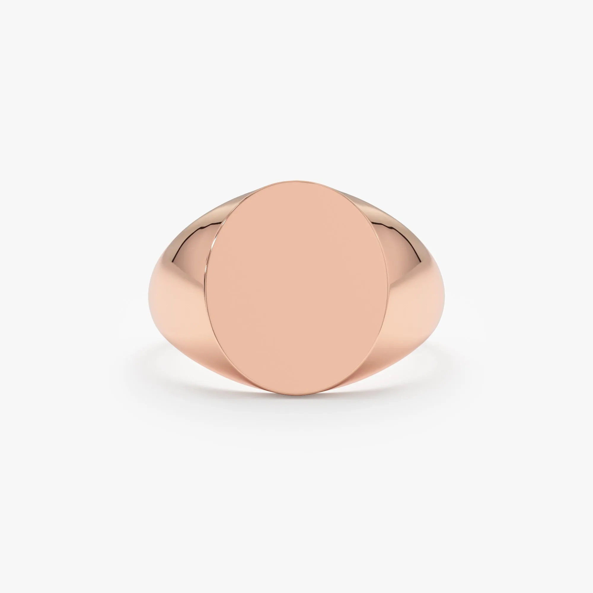 Large Oval Signet Ring, Trina SARAHELISE